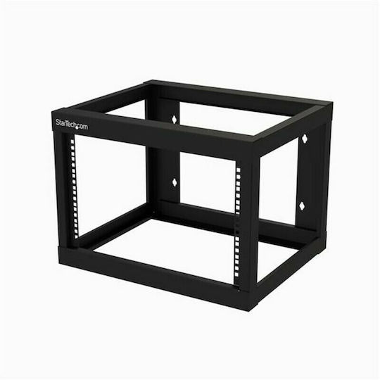 StarTech Επιτοίχια Καμπίνα Rack 6U Μαύρο RK619WALLO