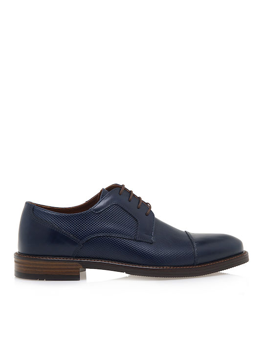 Raymont Piele Pantofi casual pentru bărbați Albastru