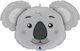 Ballon Folie Jumbo Gray 94cm