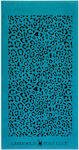Greenwich Polo Club Beach Towel Cotton Turquoise 170x90cm.