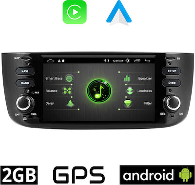 Car Audio System for Fiat Grande Punto / Punto Evo / Punto 2012+ (Bluetooth/USB/WiFi/GPS) with Touch Screen 6"