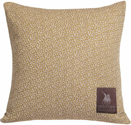 Greenwich Polo Club Μαξιλάρι 2787 Χρυσό 42x42εκ.