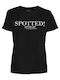 Vero Moda Damen T-Shirt Schwarz