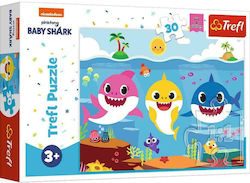 Kids Puzzle Baby Shark the Underwater World for 3++ Years 30pcs Trefl