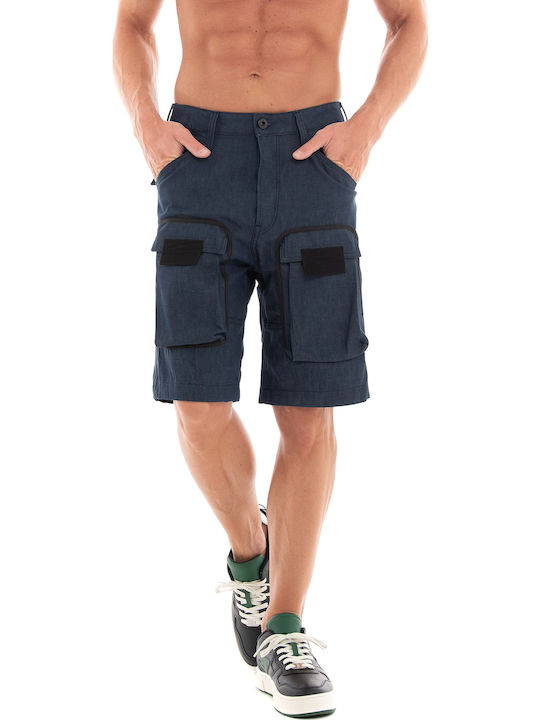 Ανδρική Βερμούδα Cargo Navy Μπλε