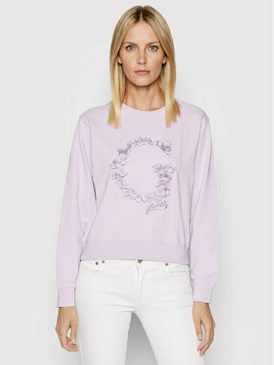 Guess Women's Sweatshirt Purple