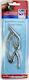 Carner Autoemblem Aufkleber ''RS'' 11 x 4.5cm in Silber Farbe 1Stück