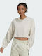 Adidas Sportswear Studio Lounge Women's Cropped Sweatshirt Bomume