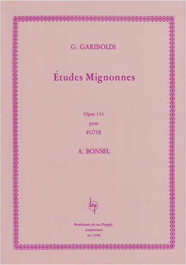 Broekmans & Van Popel Giuseppe Gariboldi Etudes Mignonnes Op. 131 Παρτιτούρα για Πνευστά