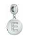 Morellato E Women's Steel Monogram Charm