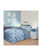 Greenwich Polo Club Sheet Set Single Cotton 8817 Light Blue 170x260cm 3pcs