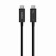 Belkin Thunderbolt 4 Cable Black 0.8m (INZ002BT2MBK)