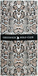 Greenwich Polo Club Beach Towel Brown 170x80cm