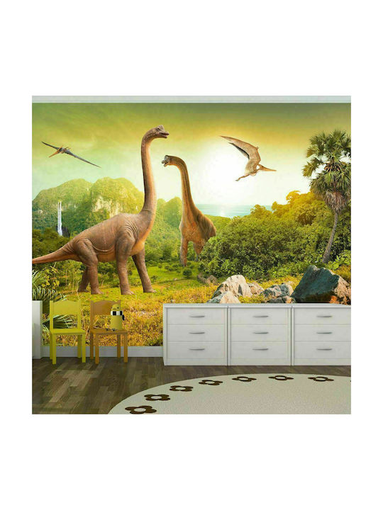 Polihome Peel & Stick Kids Wallpaper Dinosaurs L98xH70cm