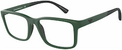 Emporio Armani Ramă Ochelari Copii Acetat Verde