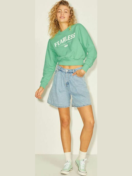 Cropped Γυναικείο Φούτερ Absinthe Green