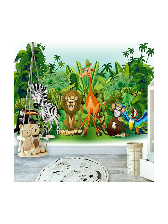 Polihome Tapet pentru copii Tesatura Jungle Animals L200xA140buc