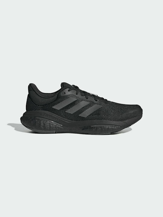 Adidas Solarglide 5 Ανδρικά Αθλητικά Παπούτσια Running Core Black / Grey Six / Carbon