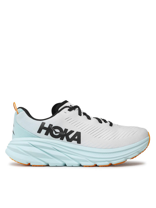 Hoka Rincon 3 Ανδρικά Αθλητικά Παπούτσια Running Λευκά