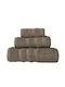 Das Home Hand Towel Prestige 30x50cm 1162 Dark Beige / Spaghetti Weight 650gr/m²