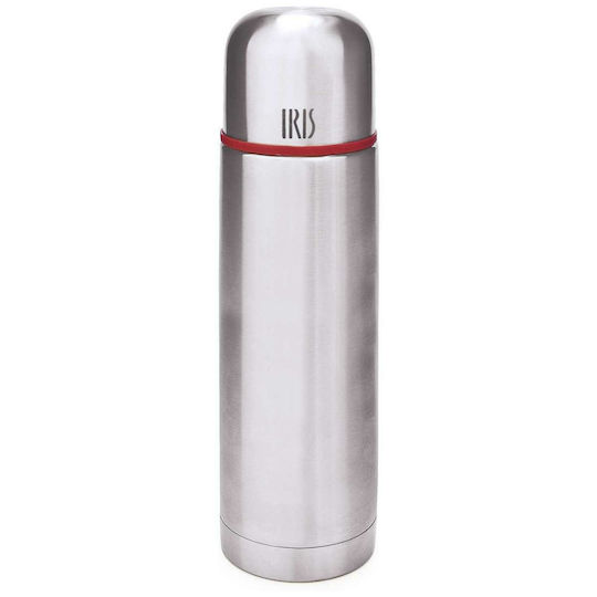 Iris Barcelona Termo Bottle Thermos Stainless Steel 750ml Silver with Cap-Cup