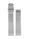 Vitopoulos Mesh Milanese Μεταλλικό Μπρασελέ Ασημί 24mm