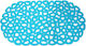 Estia Bathtub Mat with Suction Cups Blue 35x68cm