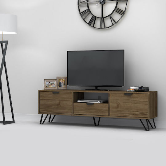 Jasmine Stand TV De Podea Culoare Nuci 170x35x50cm Jasmine Stand TV De Podea Culoare Nuci 170x35x50cm