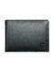 Alpha Status Men's Leather Wallet with RFID Black