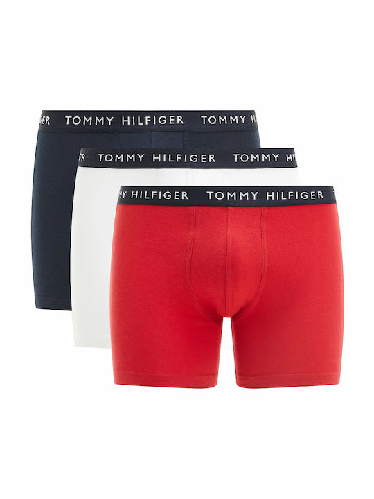 Tommy Hilfiger Ανδρικά Μποξεράκια Prim Red / Wh...