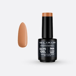 Elixir Semi Gel Хибриден Лак за Нокти Ocher Bei...