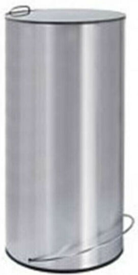 Marva Metal Coș de gunoi Deșeuri cu Pedală 531051 25lt Inox