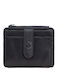 Leather Men's Wallet Classic with RFID Black