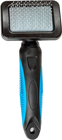 Glee Slicker Brush Medium for Misc Hair Lengths for Coat Cleaning Blue