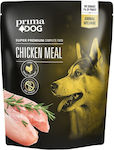 Prima Dog Meal Храна за мокри кучешки храни куче с Пилешко без зърнени храни в плик 1 x 600гр.