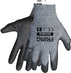 Bradas Primo Νο09 Safety Glofe Nitrile Gray