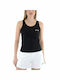 Kendall + Kylie Women's Athletic Blouse Sleeveless Black