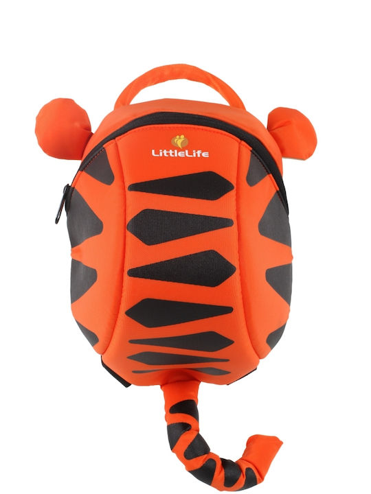 Littlelife L10817 001244 Tiger Σχολική Τσάντα Πλάτης Νηπιαγωγείου Πορτοκαλί