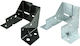 FFG Beam Shoe for Pergola Galvanized 1pcs Folding 48-85mm