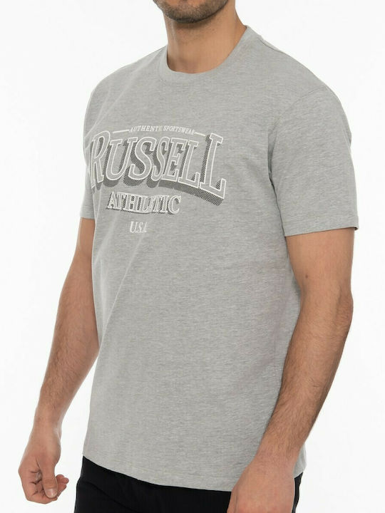 Russell Athletic T-shirt Bărbătesc cu Mânecă Scurtă Gri