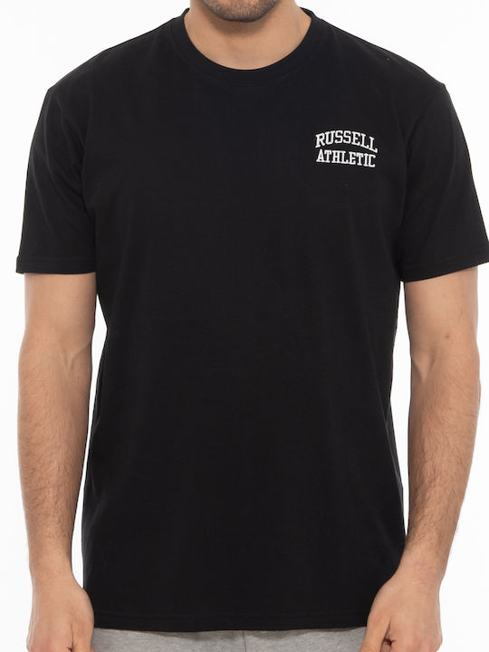 Russell Athletic T-shirt Bărbătesc cu Mânecă Scurtă Negru