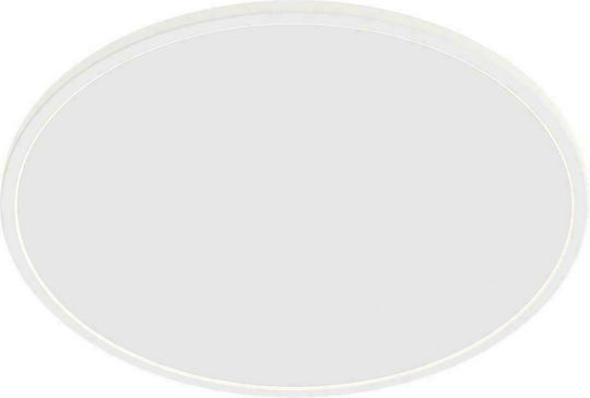 Philips Rotund Încastrat Panou LED Putere 15W cu Alb Cald Lumini 25x25cm.