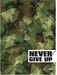 Dosar Agățat cu Furtun Verde Never Give Up