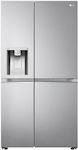 LG GSJV91BSAE Ψυγείο Ντουλάπα 635lt NoFrost Υ179xΠ91.3xΒ73.5εκ. Inox