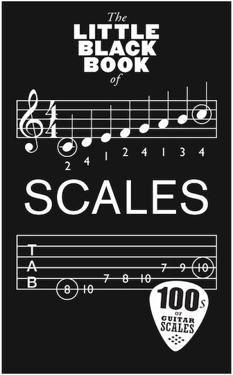 Music Sales Little Black Book of Scales Μέθοδος Εκμάθησης για Κιθάρα