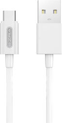 Ezra DC-128 USB 2.0 Cable USB-C Male - USB-A White 2m Ezra DC-128 USB 2.0 Cable USB-C Male - USB-A White 2m