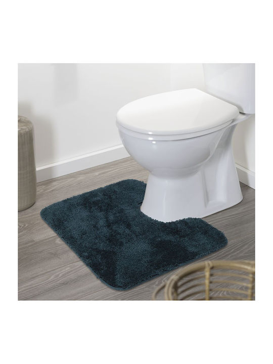 Sealskin Rutschfest Badematte Mikrofaser Toilette Angora 800123 Dark Green 55x60cm