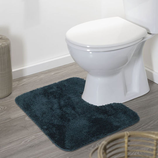 Sealskin Bathroom Mat Microfiber Toilet Angora Dark Green 55x60cm Sealskin Bathroom Mat Microfiber Toilet Angora Dark Green 55x60cm