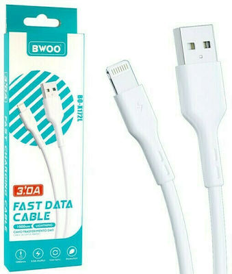 BWOO USB to Lightning Cable Κόκκινο 1m (BO-X172)
