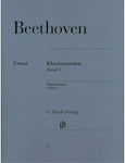 G. Henle Verlag Ludwig Van Beethoven - Piano Sonatas Vol I Παρτιτούρα για Πιάνο